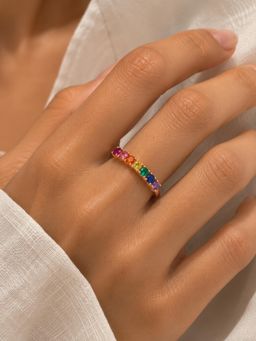 Stone Story By Shruti - Women Multi-Color Stones Rings