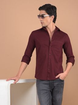 CRIMSOUNE CLUB - Men Maroon Shirt