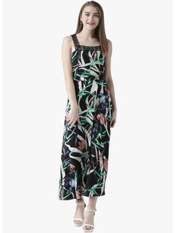 Dodo & Moa - Women Black Printed Dress