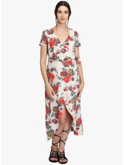 Dodo & Moa - Women Floral Print Dress