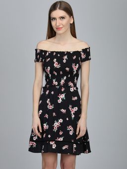 Dodo & Moa - Women Floral Print Dress