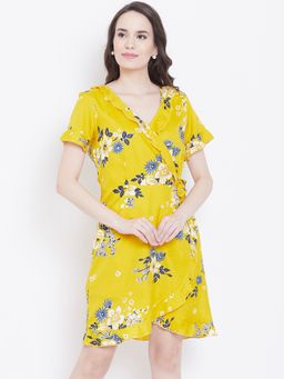 Dodo & Moa - Women Floral Print Dress