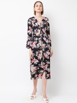 Dodo & Moa - Women Floral Print Dress
