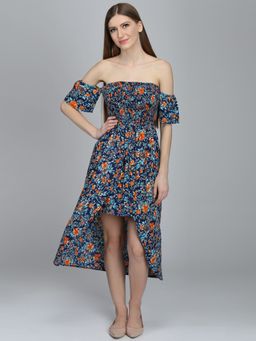 Dodo & Moa - Women Floral Print Dress