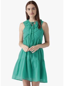 Dodo & Moa - Women Green Solid Dress