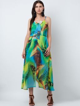 Dodo & Moa - Women Multicolor Printed Dress