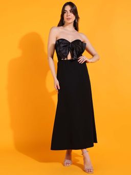 Dodo & Moa - Women Black Solid Dress
