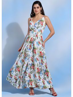 Dodo & Moa - Women Floral Print Dress