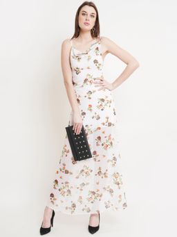 Dodo & Moa - Women Floral Print Dress