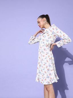 Dodo & Moa - Women Floral Print Dress