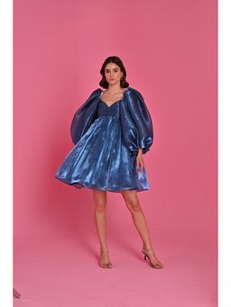 Label Iris - Blue Azure Organza Dress