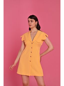 Label Iris - Limoncello Solid Mini Dress
