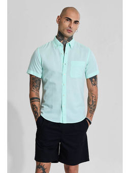 Snitch - Mint Slim Fit Shirt