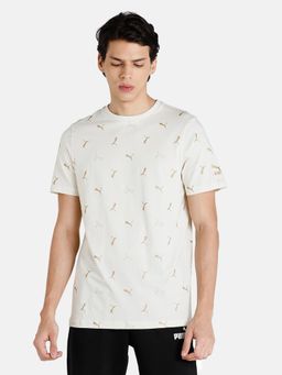 Puma - Classics Graphics Aop Men White T-shirts