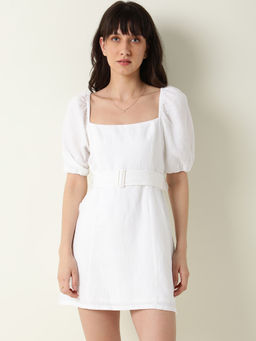 RAREISM - Uptown White Dress (Set of 2)