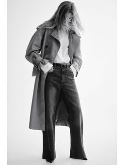 H&M - Women Blue Wide High Jeans