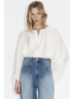 H&M - Women Blue Wide High Jeans