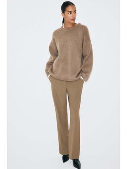 H&M - Women Green Tailored Trouser