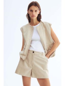 H&M - Women Beige Shorts