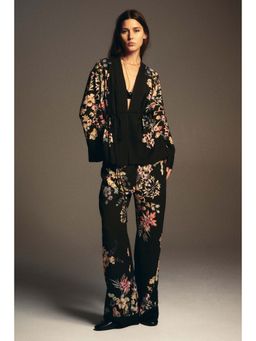 H&M - Women Black Pull-On Pant