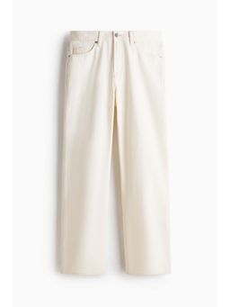 H&M - Men White Relaxed Jeans