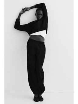 H&M - Women Black 2-Piece Sweatshirt Set