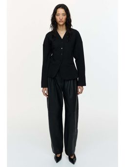 H&M - Women Black Jersey Blazer