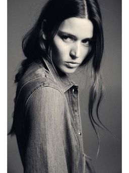 H&M - Women Blue Denim Shirt Dress