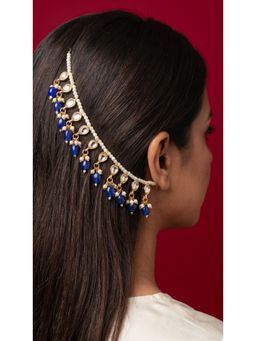 Jovi's Jewels - Women Multi-Color Kundan Polki Ear Chain