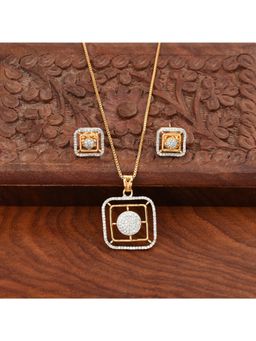 SHILLYN - White Royal Glow Zircon Jewellery Set