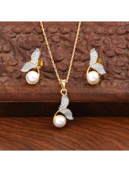 SHILLYN - White Golden Hour Drop Jewellery Set