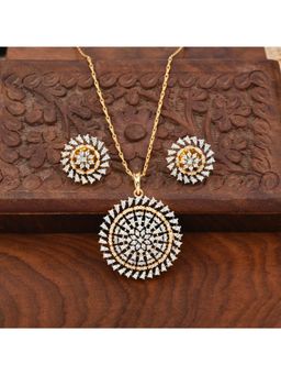 SHILLYN - White Shillyn Evoria Gold Jewellery Set