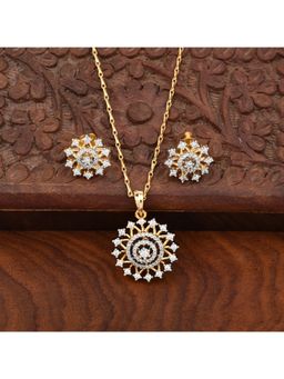 SHILLYN - White Shillyn Forever Spark DiamondPendant Jewellery Set