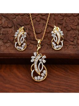 SHILLYN - White Shillyn Golden Affection Jewellery Set