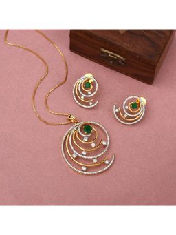 SHILLYN - Green Elowen Spark Emerald Jewellery Set