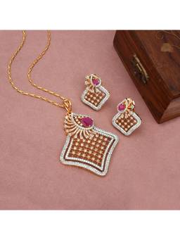 SHILLYN - Multi-Color Zylis Pure Shine Jewellery Set