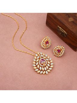 SHILLYN - Pink Mirielle Pure Grace Ruby Jewellery Set