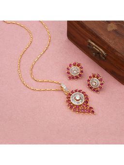 SHILLYN - Pink Shillyn Verisse Diamond Ruby Jewellery Set