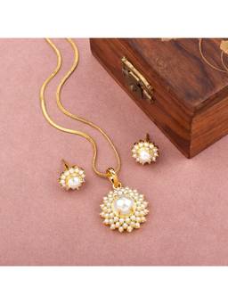 SHILLYN - White Moonlit Pearl Jewellery Set