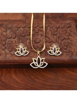 SHILLYN - White Women Stone Jewellery Set