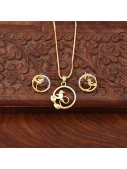 SHILLYN - White Veylina Gold Diamond Glow Jewellery Set