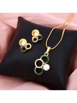 SHILLYN - White Meenakari Majesty Jewellery Set