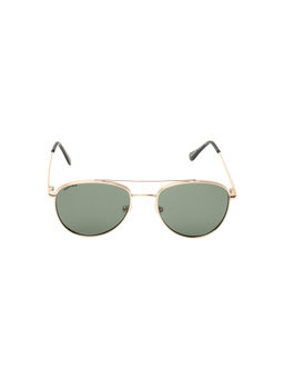 Fastrack - Green Pilot Sunglasses for Unisex
