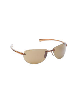 Fastrack - Brown Sports Sunglasses for Men