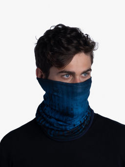 Buff - Unisex Blue Polyester Polar Reversible Zoom Gaiter (S)