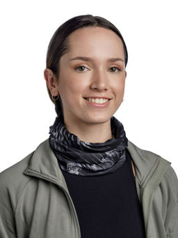 Buff - Unisex Polyester Cool Net UV Jaru Black Gaiter (S)