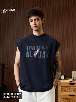 The Souled Store - Official Marvel Captain America Soldier Men T-Shirt