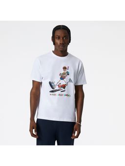 New Balance - Men's White T-Shirt