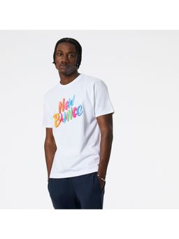 New Balance - Men's White T-Shirt