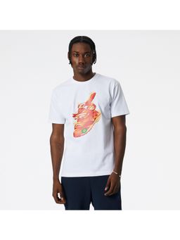 New Balance - Men's White T-Shirt